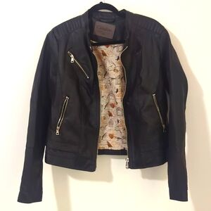 Faux Leather Jacket - TJ Maxx
